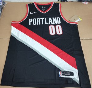 NBA 00 Henderson Blazers Maillot noir